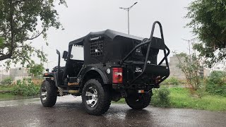 Open jeep modified with off road bumper all city Transporting . Ph .9888993343 Amritsar punjab