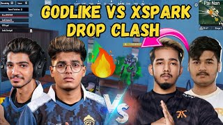 Godl VS TX Shocking Drop Clash😱Godlike VS Xspark🔥