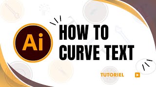 How to make a curve text in Illustrator