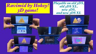 Ravimid Developed By Hoksy. Game Only Plays On Old 3DS and new 3DS!