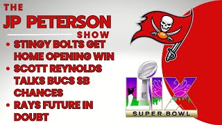 Stingy Bolts Get Home Opening Win | Scott Reynolds Talks #Bucs SB Chances | #Rays Future in Doubt