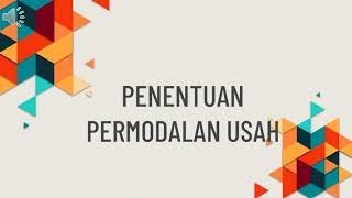 KEWIRAUSAHAAN || PERMODALAN