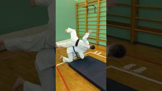 Бросок из дзюдо в каратэ #karate #judo #aikido #martialarts