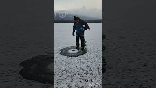 Checking the Ice out in Kananaskis