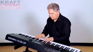 Kraft Music   Kurzweil Artis SE Stage Piano Demo with Chris Martirano