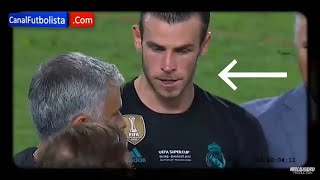 mourinho IGNORES GARETH BALE'S HANDSHAKE