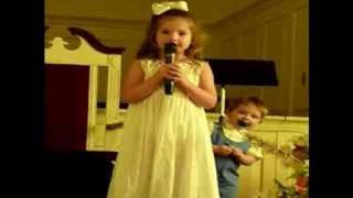 Cailee sings at my ordination service.