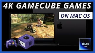 Playing GameCube in 4K on a MacBook Pro