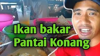 Wisata kuliner pantai Konang panggul Trenggalek jawa timur indonesia