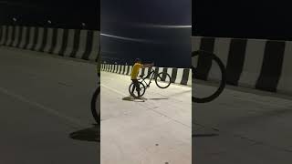 first time peg wheelie #subscribe 😱😱