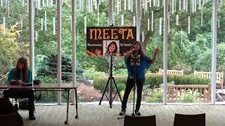 Meeta performing Wonderful World at the Hockessin Library 2022