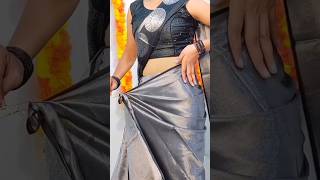 Tissue silk saree draping tips|#drapingstyle #saree_draping_guide #saree