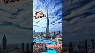 Dubai’s Iconic Burj Khalifa|Top View|Fountain Show|LightShow Spectacle #burjkhalifa#travel#family