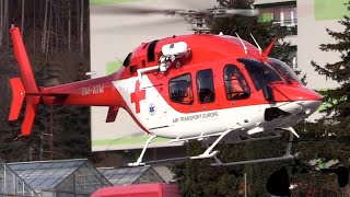 Bell 429 GlobalRanger in action at Banská Bystrica, Slovakia