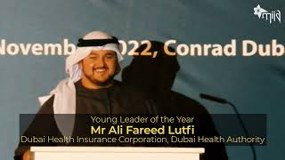 Young Leader of the Year - Mr Ali Fareed Lutfi, Dubai Health Insurance Corporation