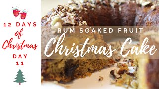 12 Days of Christmas Day 11 ~ Christmas Cake