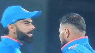 Ind vs Nuz today match Mohammad shami hatric change very good bowling