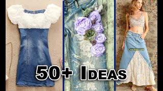 50+ Mind-Blowing Ways to Upcycle Old Jeans - Which is YOUR Favorite?