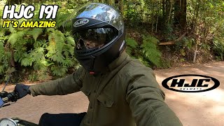 A Helmet Review Like No Other - HJC i91 Review WITH A VIEW !