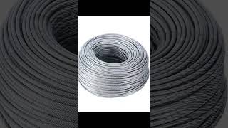 Transparent PVC Coating Wire Rope