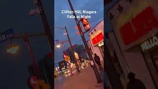 Clifton Hill, Niagara Falls at Night #cliftonhill #niagarafalls