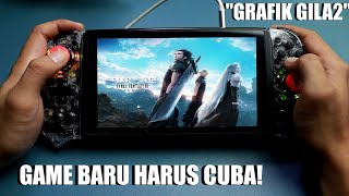 CRISIS CORE –FINAL FANTASY VII– REUNION Nintendo Switch Gameplay + FPS dalam keadaan handheld!