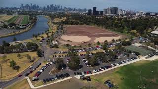 Aerial Footage: Flemington Area (VIC) Long Clips