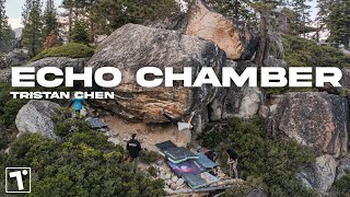 Tristan Chen Sends "Echo Chamber" V14 in Tahoe, California