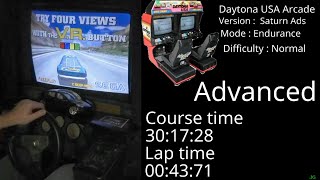 Mastering Daytona USA Arcade Advanced Endurance LIVE Stream 2020-10-24