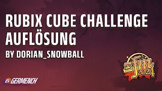 ZFM 2024: Rubix Cube Challenge Auflösung