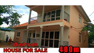 6BEDROOM HOUSE FOR SALE 400M IN UGANDA GAYAZA