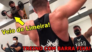 Ele veio de Limeira e botou o líder pra fazer BARRA FIXA! 🔥 *Flex Lewis e Rafa Brandão fazem!*