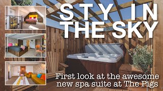 The Pigs - Sty in the Sky - a brand new luxury spa suite for the ultimate North Norfolk stay.