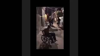 Why did they leave the homie in the wheelchair on the block?‼️😅🤣 #driveby #hoodclips