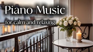 Piano music for calm and relaxing a rainy day | rain sound เสียงเพลงผ่อนคลาย ดนตรีบำบัดความเครียด