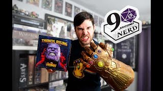 90 Second Nerd Board Game Review: Avengers Infinity War Thanos Rising