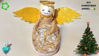 Christmas Angel ⭐️ Great Idea of Christmas Decoration 2024 🎄made from Plastic Bottle ♻️ DIY