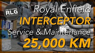 Royal Enfield Interceptor650 Service@25,000KM