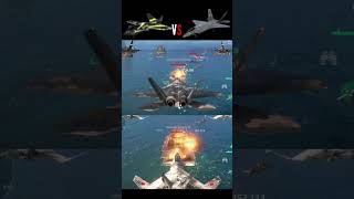 F-90 VS TF-X BURST DAMAGE COMPARING IN MODERN WARSHIPS 🔥🔥🔥 #shorts #viral