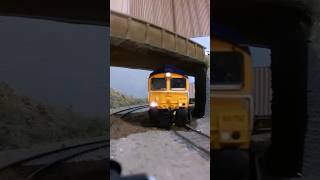 Hattons class 66 with DCC sound #modelrailway #modeltrain #class66