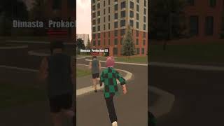 😱 ПРОКАЧАЛ БОМЖИКА В GTA SA БЛЕК РАША #shorts