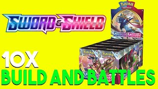 10 POKEMON SWORD AND SHIELD BUILD AND BATTLE KITS!