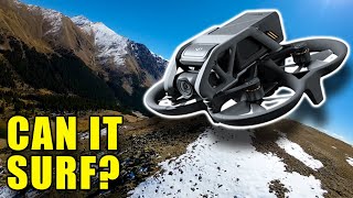 Can The DJI Avata Mountain Surf ?