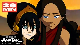 Los mejores momentos de Toph y Katara ⛰🌊  | Avatar: La Leyenda de Aang