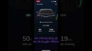 Pin VF8 tăng quãng đường di chuyển lên 438km