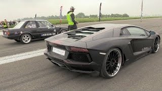 Lamborghini Aventador i700 vs Bmw 325i turbo