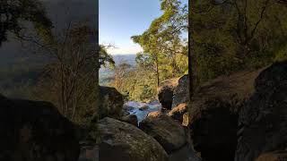 #flowingwater #water #waterfall #view #mountainview #mountain #beautifulview