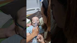 Dede Bayinya Di Uap Dulu Ya - Nebulizer 😭 Part 2