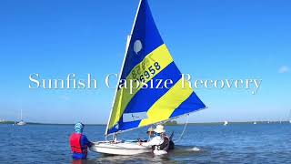 Sunfish Sailboat Capsize Recovery