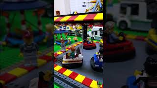 Funny LEGO Scenes - Dodgems 🧱🤣🏹 #shorts #lego #funny